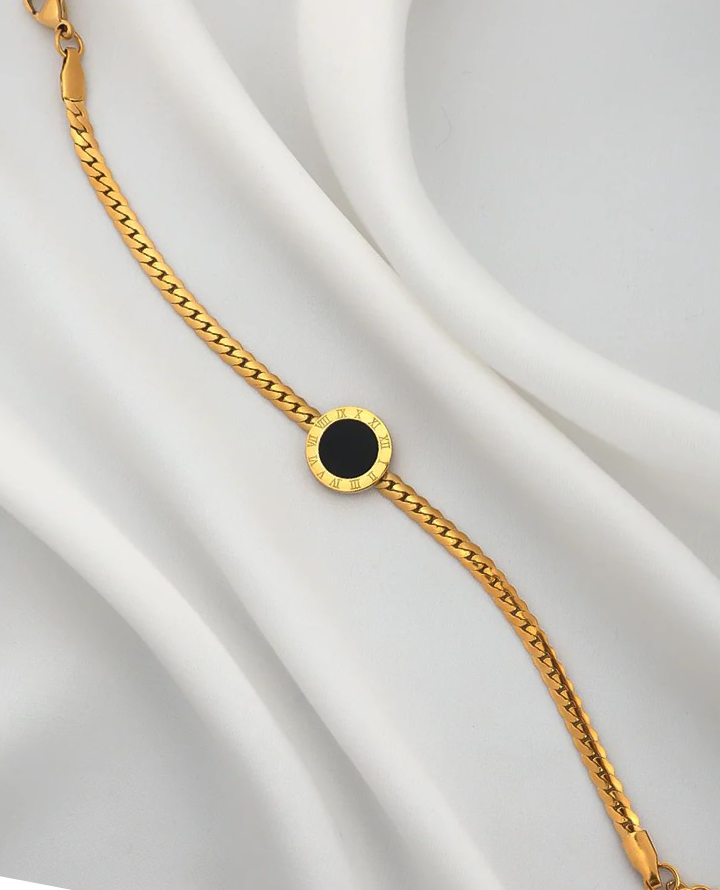 ROMAN NUMERIC BRACELET - DURABLE & TARNISH-RESISTANT