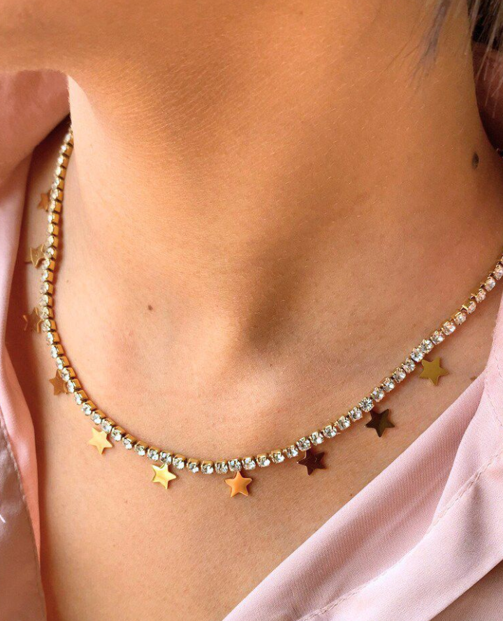 STAINLESS STEEL LUXURY ZARKOON ⭐ NECKLACE TARNISH-RESISTANT