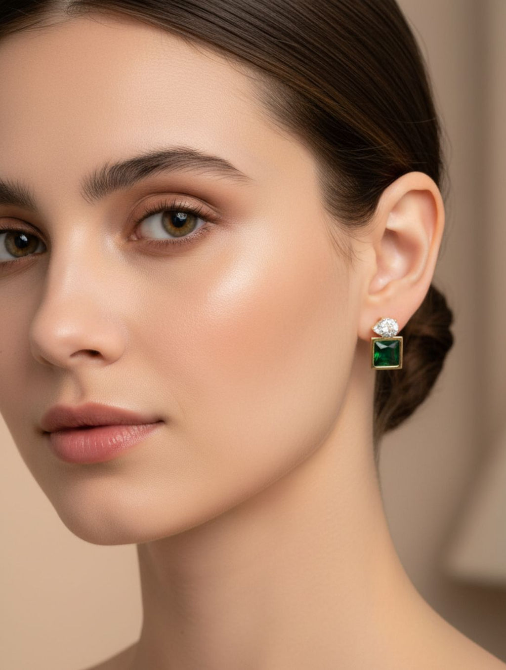 Stainless Steel Shine Studs – Minimal Glow Edition