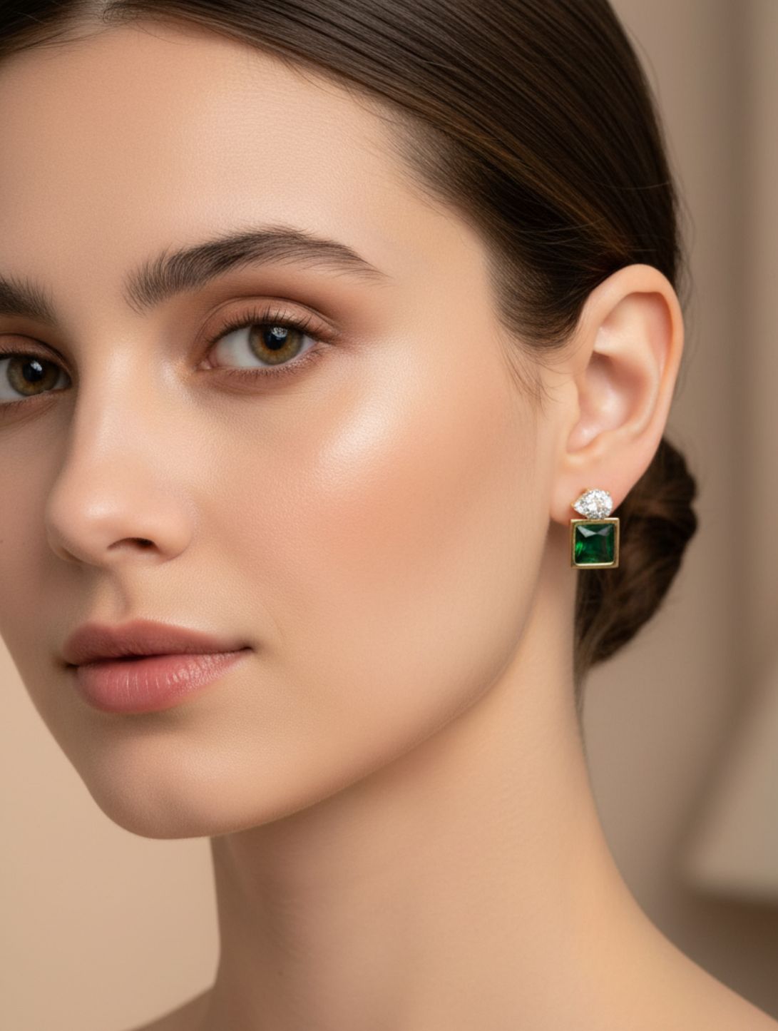 Stainless Steel Shine Studs – Minimal Glow Edition