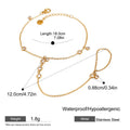 Anja Charm Stainless Steel Bracelet – Bold, Chic & Waterproof