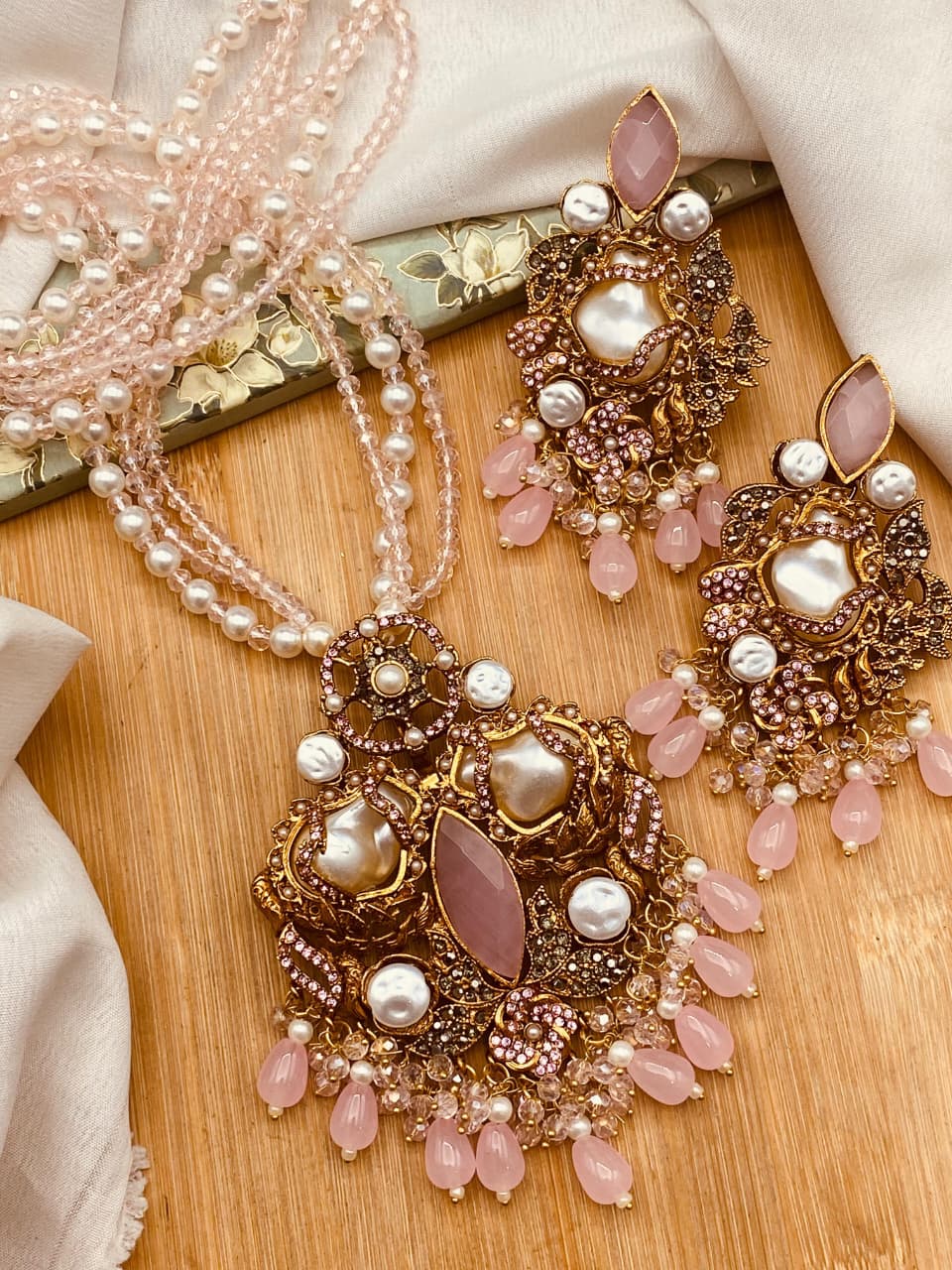 Turkish-Inspired Mala Set – Elegant Craftsmanship & Timeless Beauty