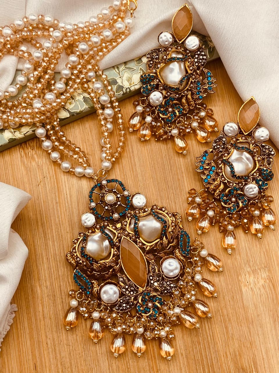 Turkish-Inspired Mala Set – Elegant Craftsmanship & Timeless Beauty