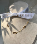 Signature CD Pendant Necklace – Luxury in Stainless Steel