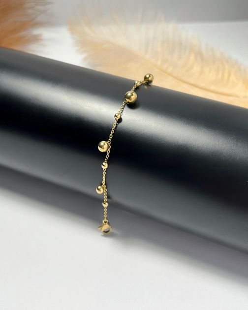 Minimalist Stainless Steel Ball Bracelet – Timeless Everyday Elegance
