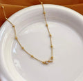 Elegant Bow Zarkoon Necklace – Premium Stainless Steel