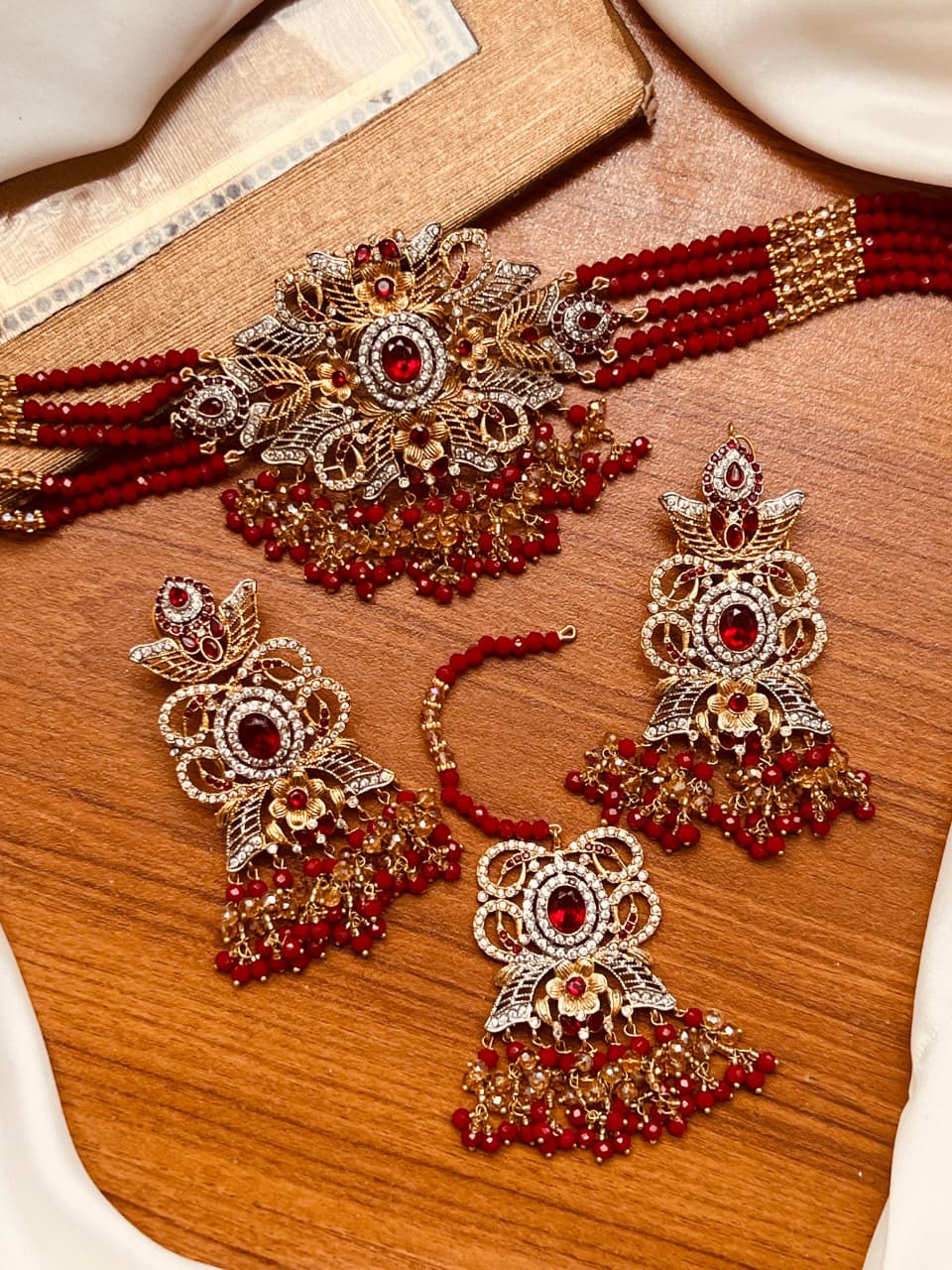 Elegant Turkish Choker Set – Fine Quality Stainless Steel Jewelry