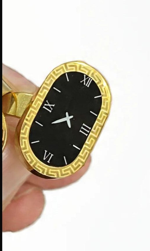 Trendy Watch Ring — Stainless Steel | High Quality | Adjustable Fit