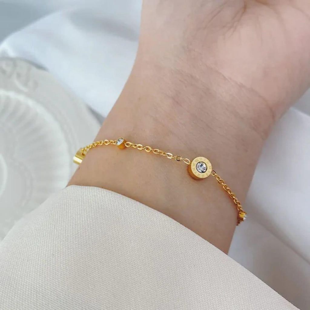 Stainless Steel Stone Cartier Bracelet – Premium Shine