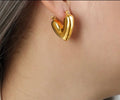 HEART♥ Earrings – Premium Stainless Steel 316L Furnace Finish