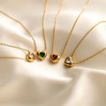 Stainless Steel Heart Zarkoon Necklace – High Quality, Waterproof & Tarnish-Free