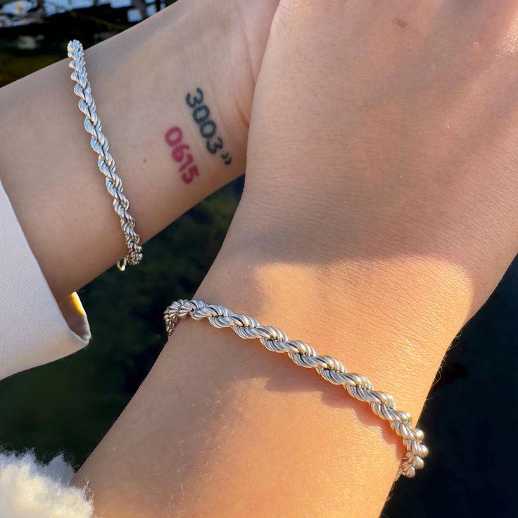 Stainless Steel High Quality Rope Bracelet | Unisex & Tarnish Free