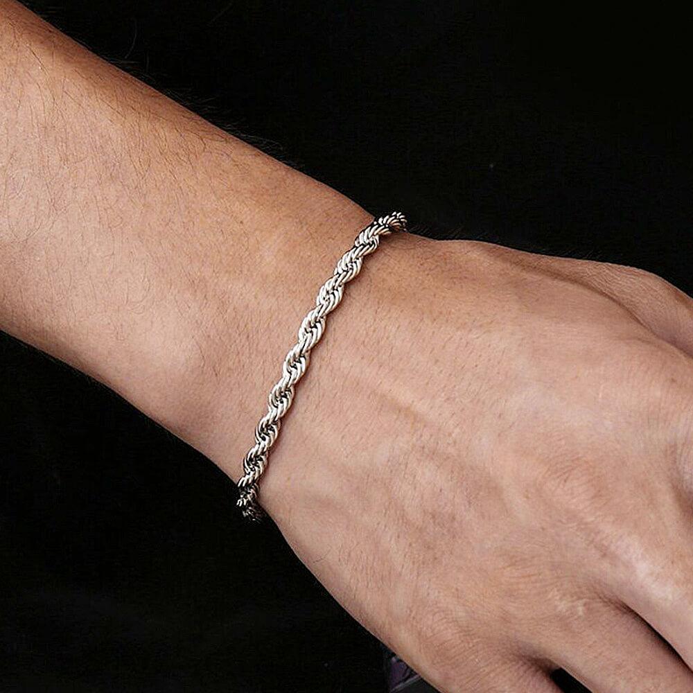 Stainless Steel High Quality Rope Bracelet | Unisex & Tarnish Free