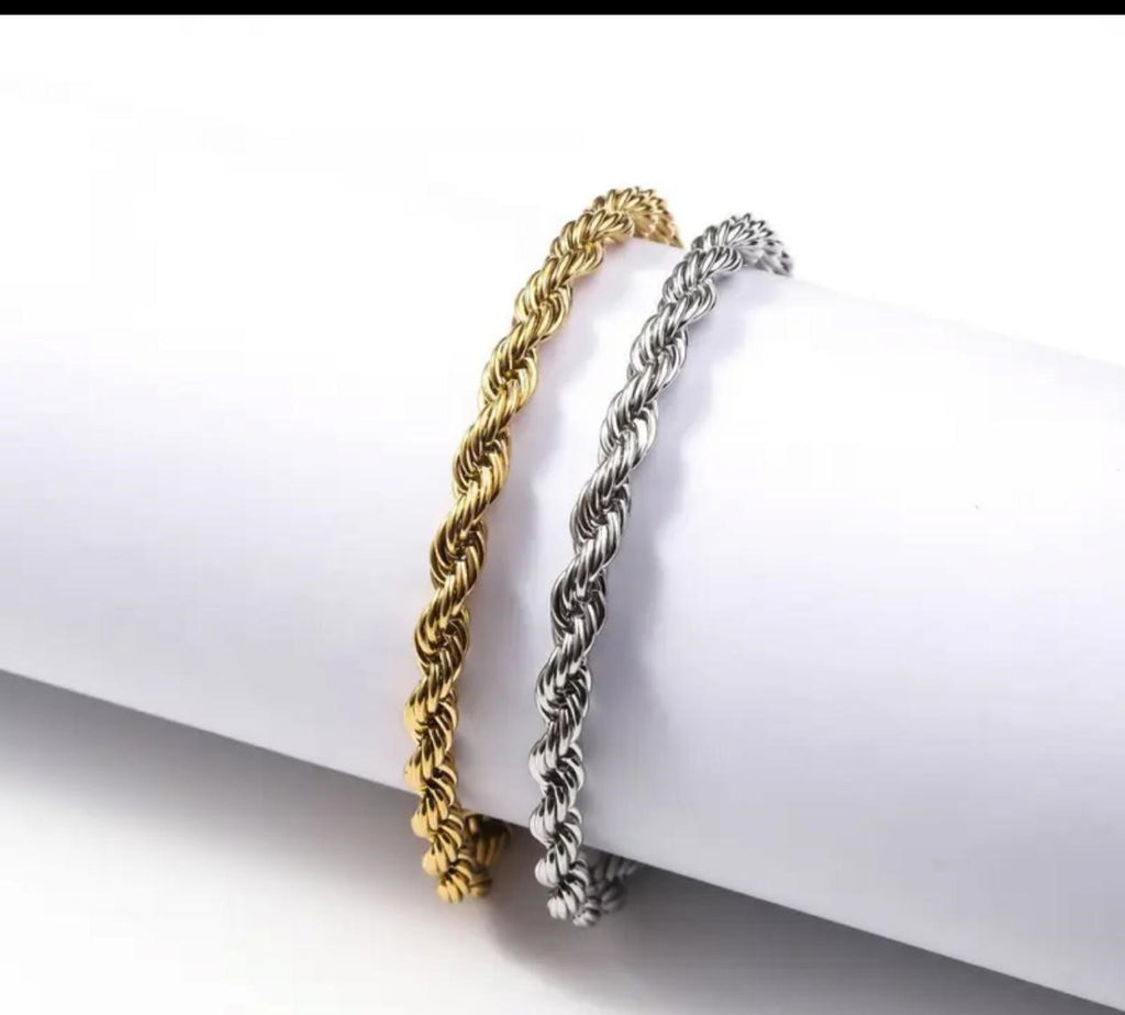 Stainless Steel High Quality Rope Bracelet | Unisex & Tarnish Free