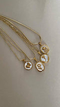 Stainless Steel Butterfly & Flower Necklace – High Quality | Waterproof & Tarnish Free