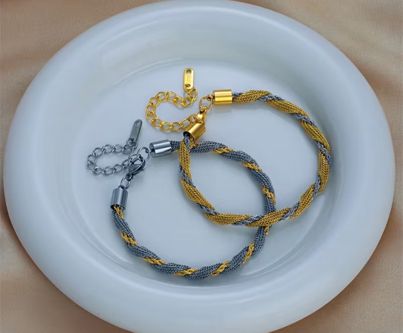 Stainless Steel Mesh Rope Bracelet – New Arrival | High Quality