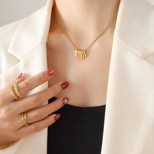 316L Stainless Steel Minimalist Stylish Necklace – High Quality