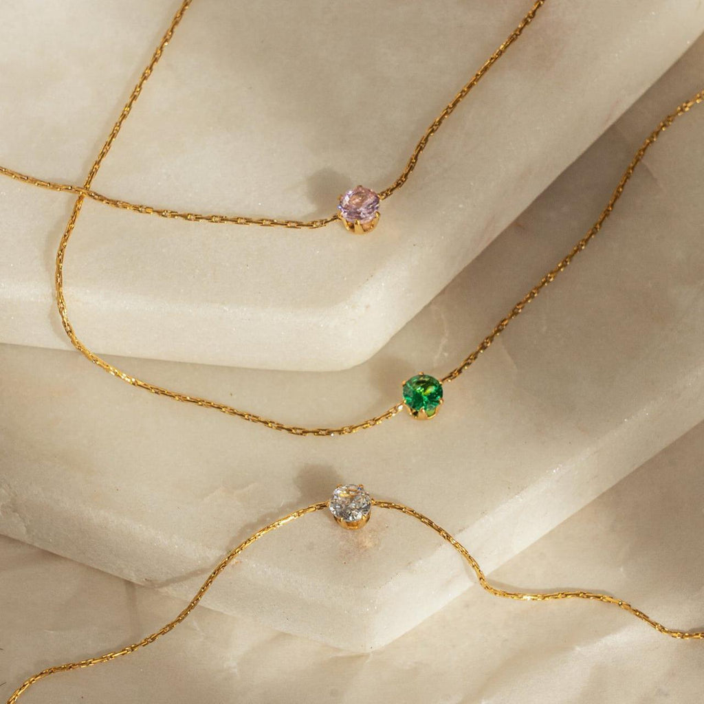 Stainless Steel Mini Diamond Colourful Stone – High Quality