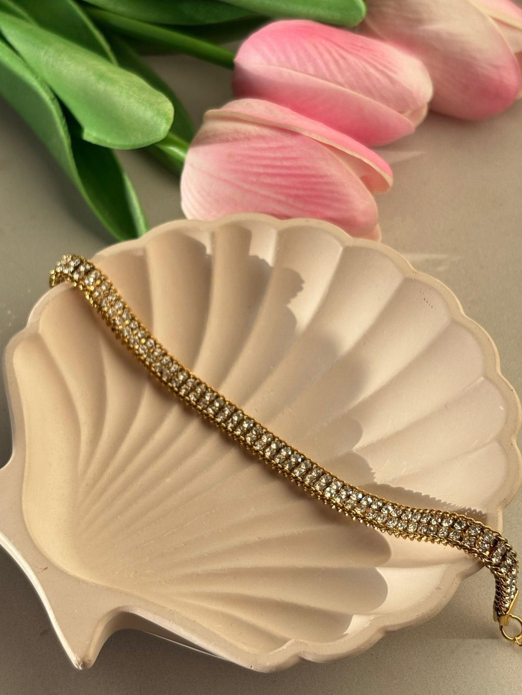 Premium Stainless Steel Double Luster Necklace