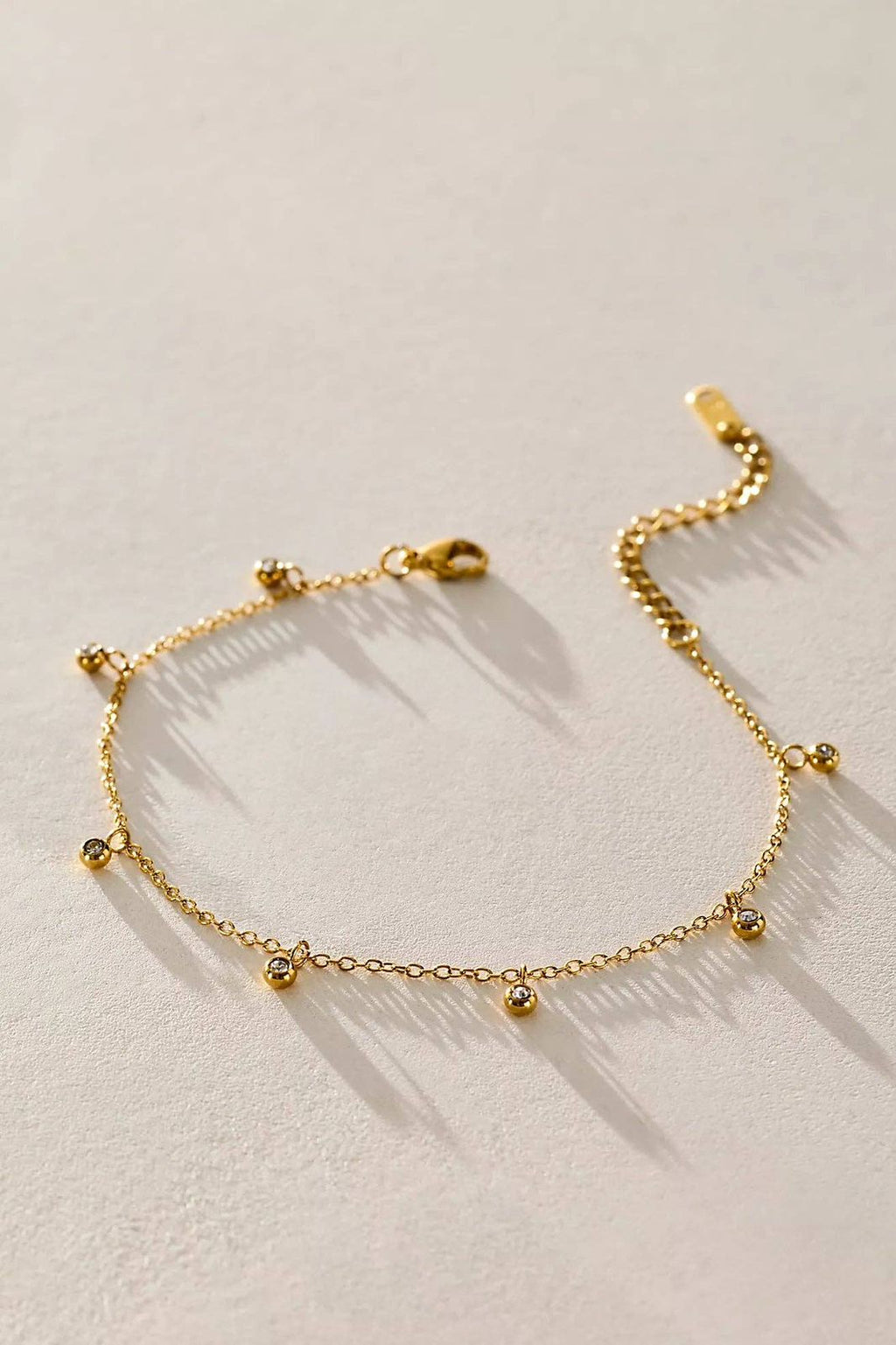 Luxury Zircon Bracelet – 316L Stainless Steel |